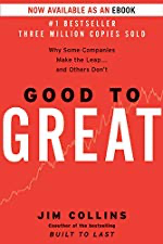 Good to Great by [Jim Collins]